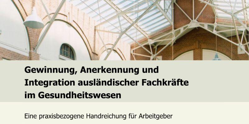 Bild zur praxisbezogenen Handreichung für Arbeitgeber